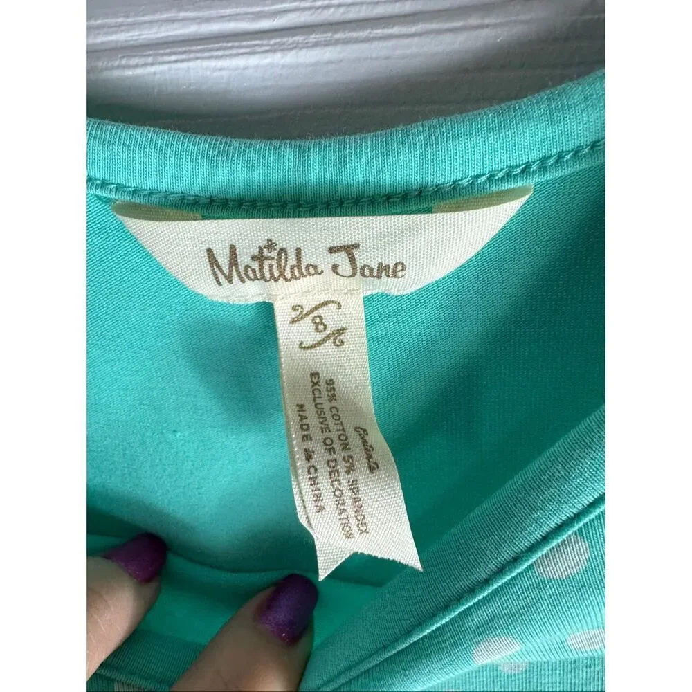 Matilda Jane Girls Dream Chasers Fun at the Circus Dress Size 8